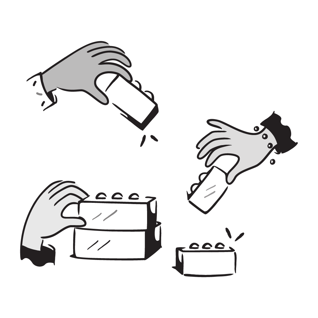 Building blocks illustration